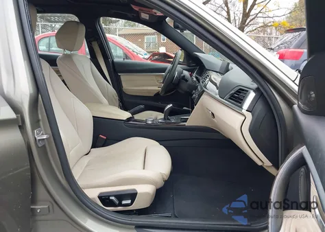 2016 BMW 328I from USA, damaged, VIN WBA8E9G51GNT82981